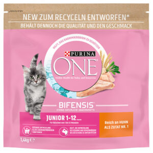 Purina ONE Junior - Økonomipakke: 2 x 1