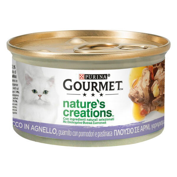 Økonomipakke Gourmet Nature's Creations 24 x 85 g - Lam med tomater