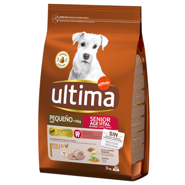 Ultima Mini Senior kylling - 2 x 3 kg