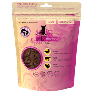 catz finefood Meatz Mixpack - 3 x Essential Mix (3 x 45 g)