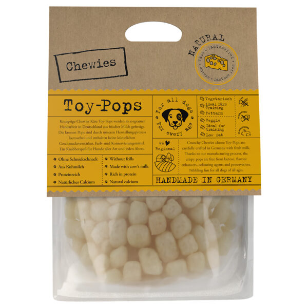 Chewies Toy-Pops Natural ost - 30 g