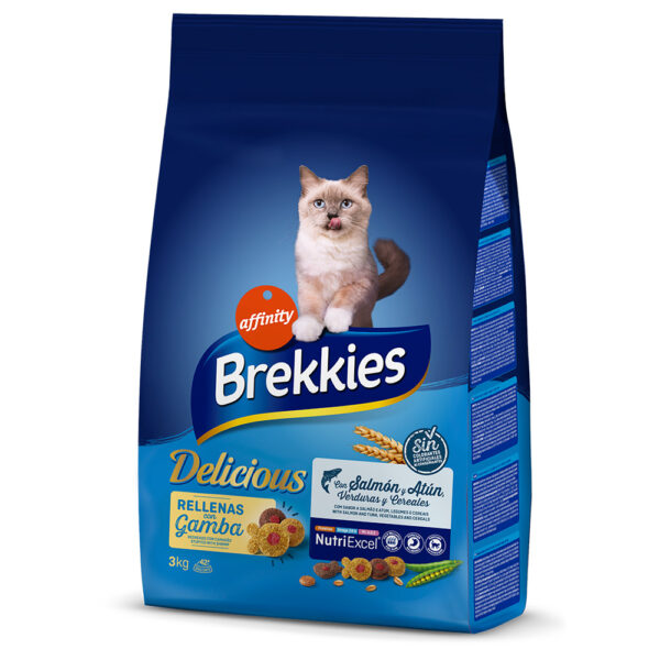 Brekkies Feline Delicious fisk - 3 kg