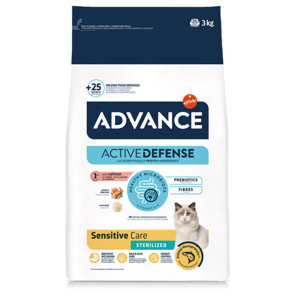 Advance Cat Sterilized Sensitive - Økonomipakke: 2 x 1