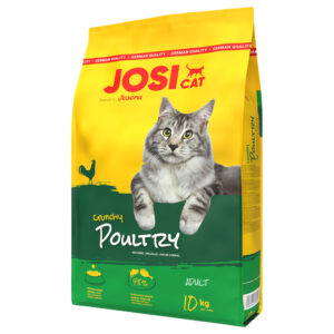 Josera JosiCat Crunchy Chicken - sprø kylling - Økonomipakke: 2 x 10 kg