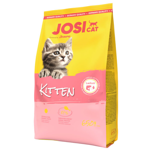 JosiCat Kitten fjærkre - 2 x 650 g