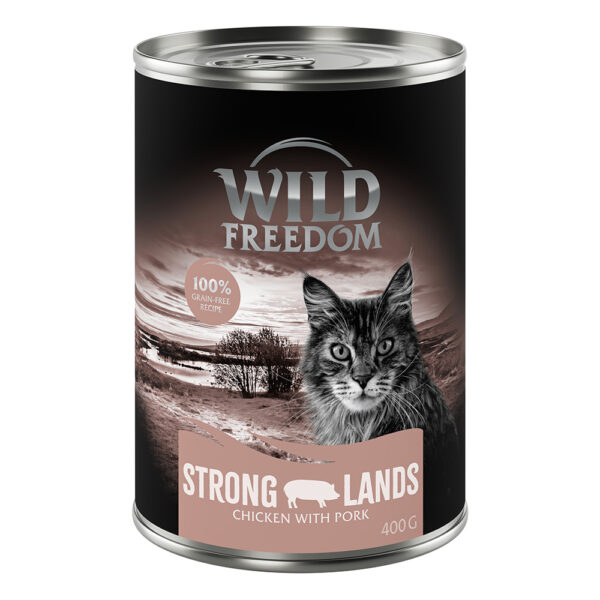 Wild Freedom Adult 6 x 400 g - Blandet pakke 3