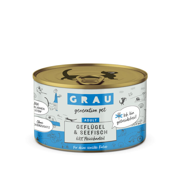 GRAU gourmetgryte 6 x 200 g - Fjørfe og sjøfisk