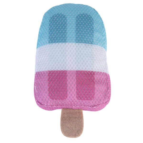 TIAKI Hundeleketøy Squeaky Ice Cream - L 19 x B 11 x H 5 cm