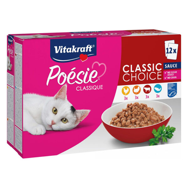 Vitakraft Poésie Classic Saus mikspakke - 24 x 85 g