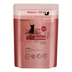 Økonomipakke catz finefood 24 x 300 g - Fjærkre