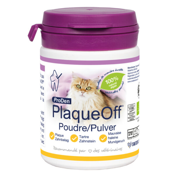 ProDen PlaqueOff tannpleie for katter - PlaqueOff pulver 40 g