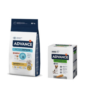 7 kg Advance Mini + 360 g Dental Mini Sticks gratis! - Mini Sensitive