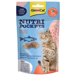 GimCat Nutri Pockets Fish - med laks (60 g)