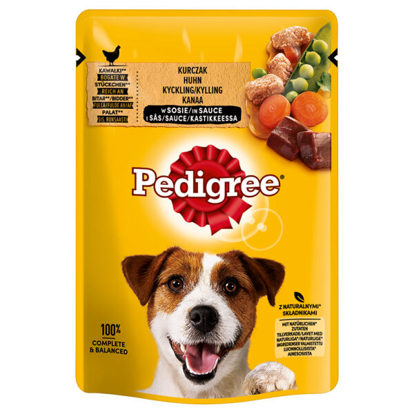 Pedigree Adult Porsjonsposer - Multipakke - 24 x 100 g Kylling i saus