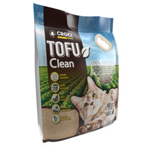 Croci Tofu Clean kattesand - 2 x 10 l (ca. 9 kg)