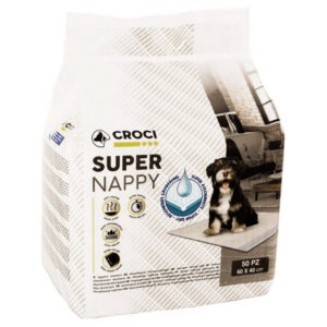 Croci Super Nappy valpeunderlag - Doppelpakke L 60 x B 40 cm