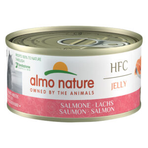 Almo Nature 6 x 70 g - HFC Laks i gelè