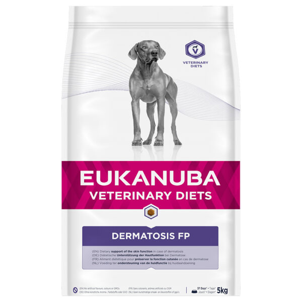 1 kg gratis! 5 kg Eukanuba VETERINARY DIET - Dermatosis