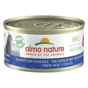 Almo Nature HFC Natural 6 x 70 g - Tunfisk med muslinger