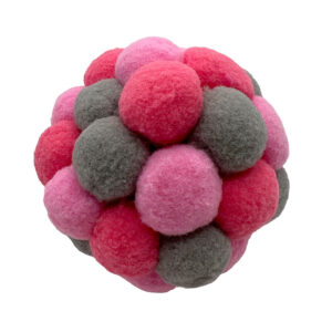 Aumüller kattelekeball Pink Plush - 1 stk