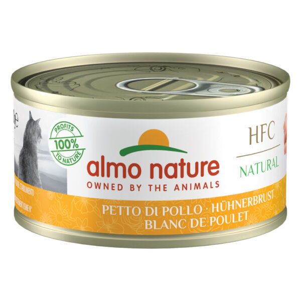 Almo Nature 6 x 70 g - HFC Natural Kyllingbryst