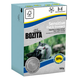 Bozita Feline Tetrapakning 1 x 190 g - Diet & Stomach - Sensitive