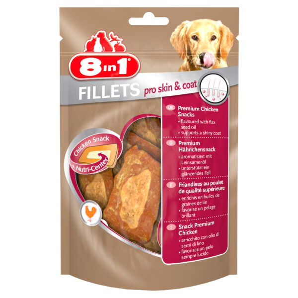 8in1 Fillets Pro Skin & Coat 80 g - Str. S