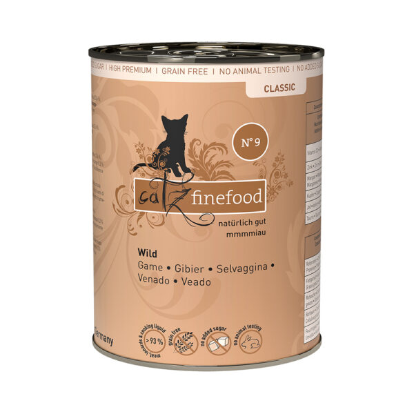 Økonomipakke catz finefood bokser 12 x 400 g - Vilt