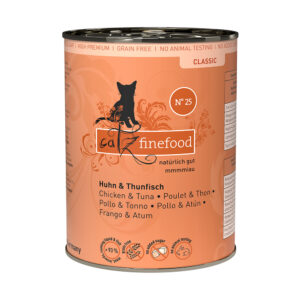 Økonomipakke catz finefood bokser 24 x 400 g - Kylling & Tunfisk