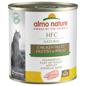 Sparepakke Almo Nature HFC Natural 24 x 280 g - Mix: Kyllingfilet