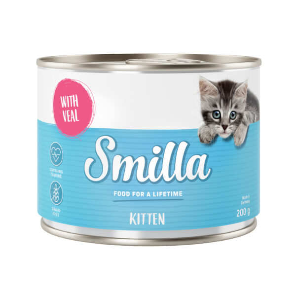 Smilla Kitten 6 x 200 g - Kalv