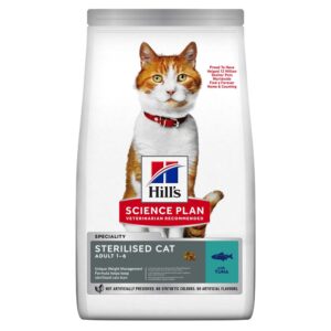 Hill's Science Plan Adult Sterilised Tunfisk - 15 kg