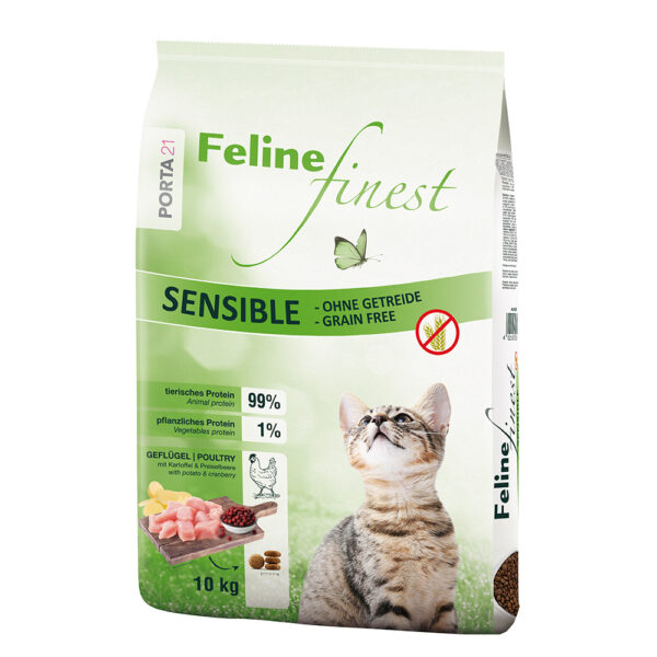 Porta 21 Feline Finest Sensible - Grain Free - 10 kg