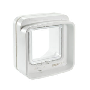 SureFlap DualScan Mikrochip katteluke - Hvit