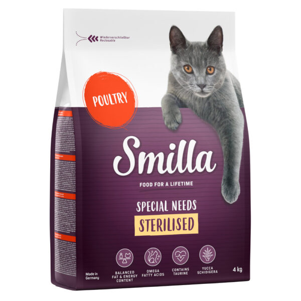 Smilla Adult Sterilised fjærkre - 4 kg