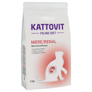 Økonomipakke Kattovit 2 x 4 kg - Nyre/Renal (Nyreinsuffisiens)