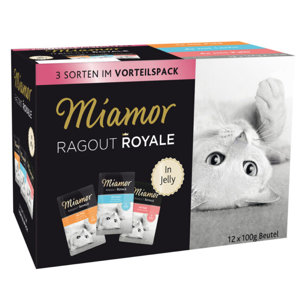 Økonomipakke Miamor Ragout Royale 24 x 100 g - Kalkun