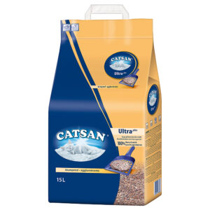 Catsan Ultra Klumpende Kattesand - 15 l