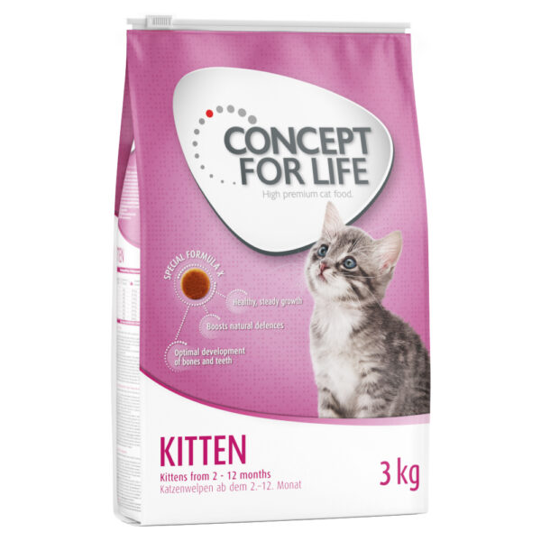 Concept for Life Kitten - Forbedret oppskrift! - 3 kg