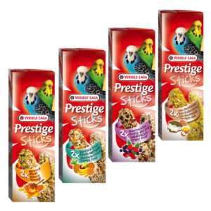 Mixed Pack Versele-Laga Prestige Sticks undulater - 4 x 2 Sticks (240g)