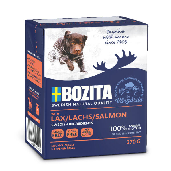 Bozita biter i gelé 6 x 370 g - Laks