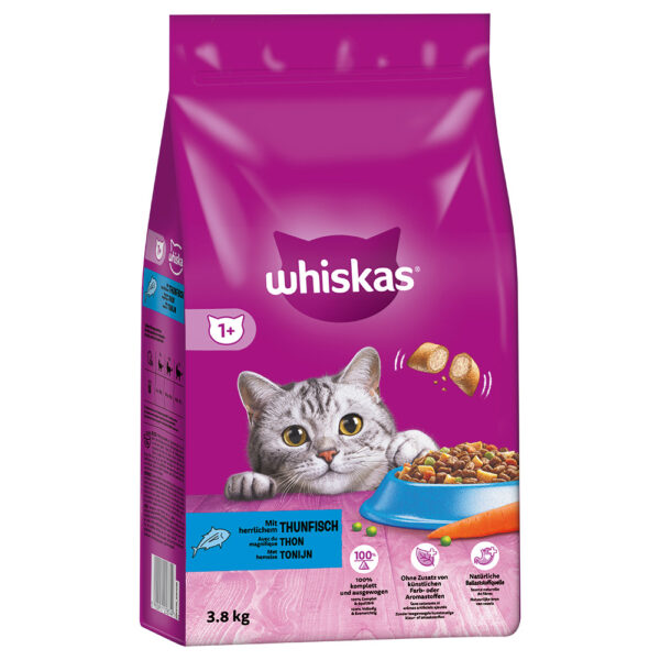 Whiskas 1+ Tunfisk - Økonomipakke: 2 x 3