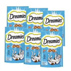 Dreamies Laks 6x60 g