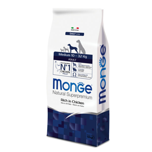 Monge Natural Superpremium Adult Medium - 12 kg