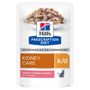 Hill's Prescription Diet Feline k/d - 12 x 85 g (Laks)