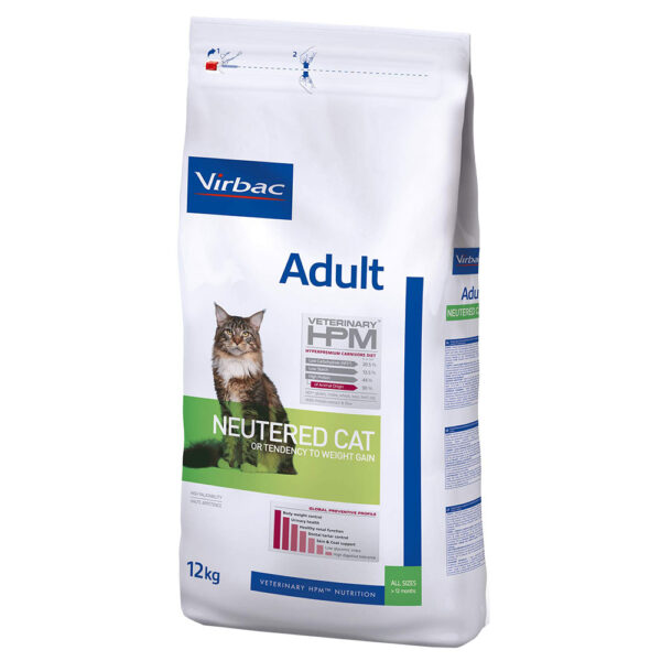 Virbac Veterinary HPM Adult Kastrerte for katter - 12 kg