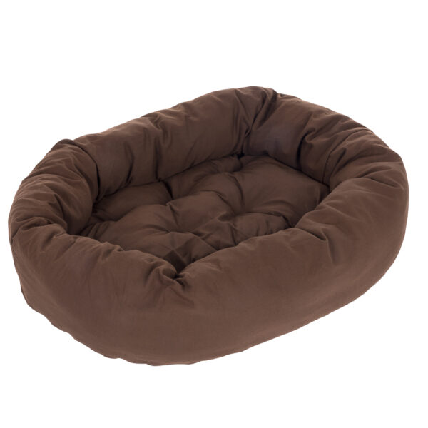 Hundeseng Cozy Mocca - L 110 x B 95 x H 20 cm