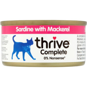 Thrive Complete 6 x 75 g - Sardin & makrell