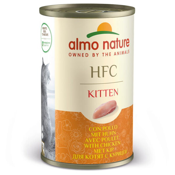 Almo Nature HFC Natural 6 x 140 g - Kitten Kylling