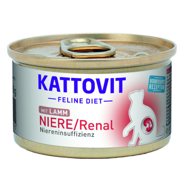 Kattovit Nyre/Renal 12 x 85 g - Lam